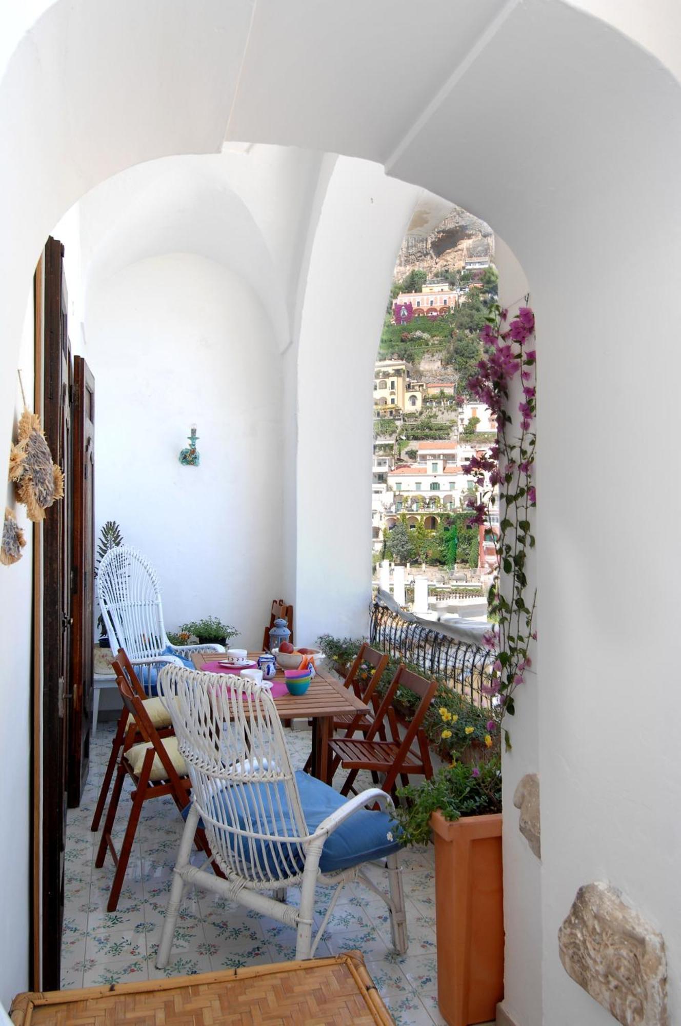 Casa Bouganville Positano Bagian luar foto